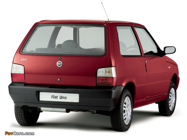 Fiat Uno 3-door ZA-spec 2007–08 images (640 x 480)