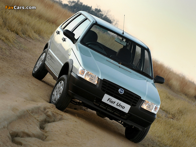 Fiat Uno Way ZA-spec 2007–08 wallpapers (640 x 480)