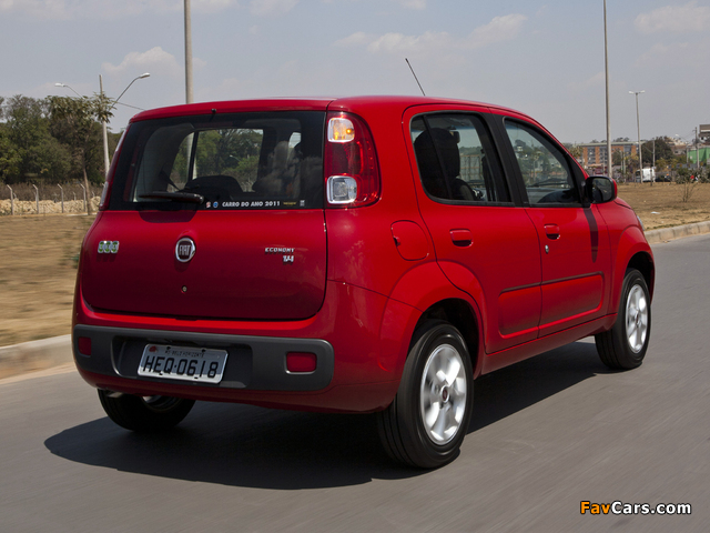 Fiat Uno Economy 5-door 2011 pictures (640 x 480)