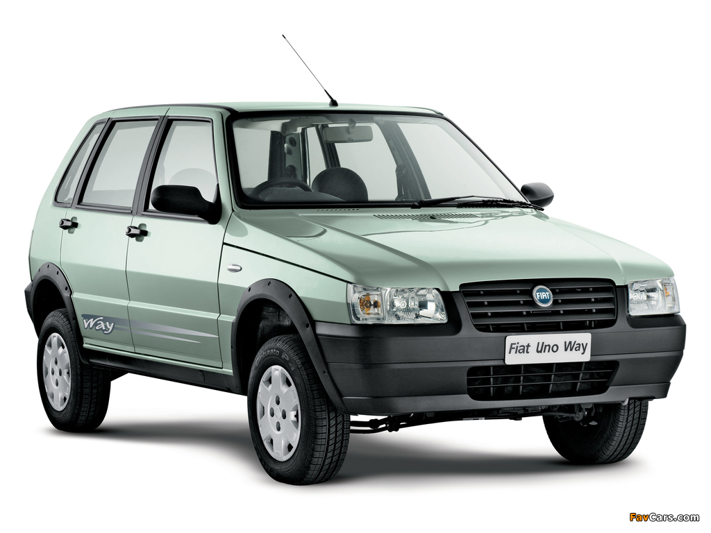 Images of Fiat Uno Way ZA-spec 2007–08 (1024 x 768)