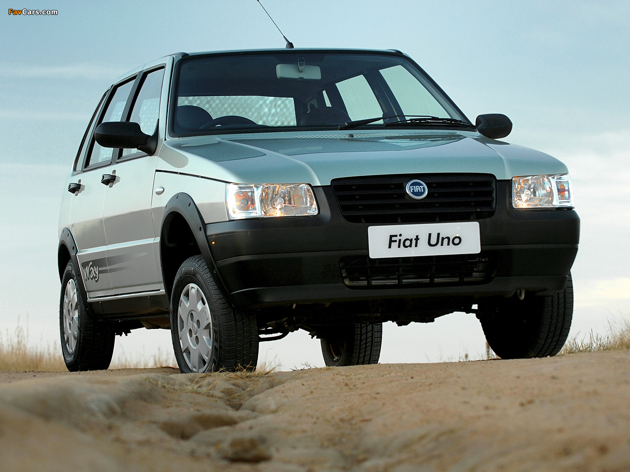 Photos of Fiat Uno Way ZA-spec 2007–08 (1280 x 960)