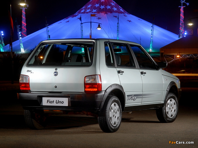 Pictures of Fiat Uno Way ZA-spec 2007–08 (800 x 600)