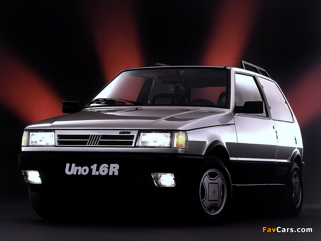 Fiat Uno 1.6R (146) 1991–94 wallpapers (640 x 480)