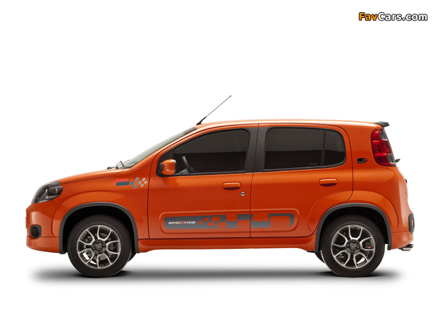 Fiat Uno Sporting 5-door 2010 wallpapers (640 x 480)