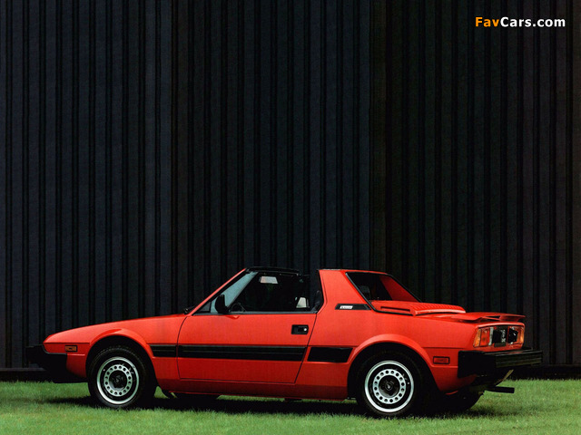 Bertone X1/9 (128) 1987–89 pictures (640 x 480)