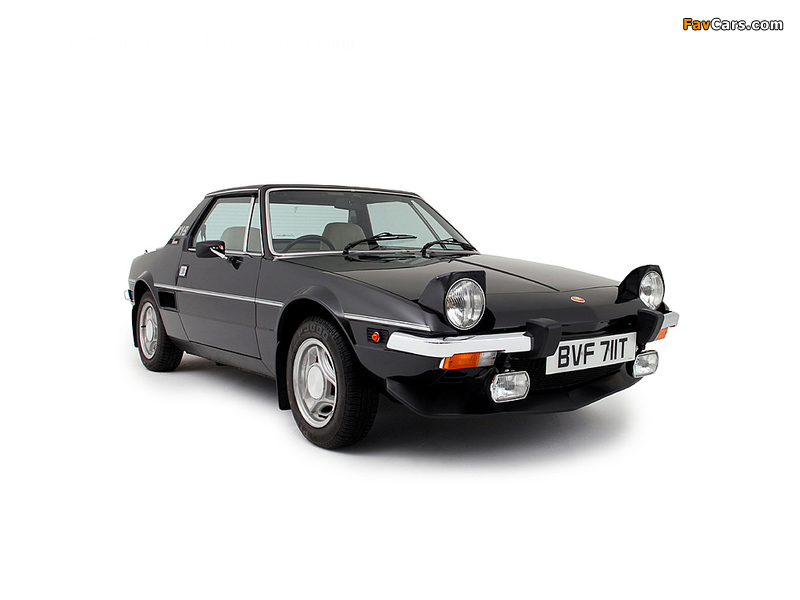 Images of Fiat X1/9 UK-spec (128) 1976–78 (800 x 600)