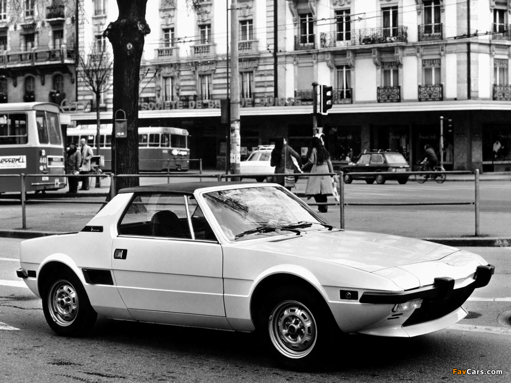 Images of Fiat X1/9 (128) 1972–78 (1024 x 768)