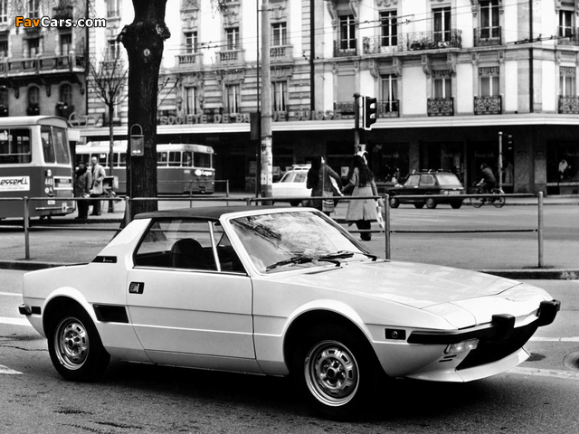 Images of Fiat X1/9 (128) 1972–78 (640 x 480)