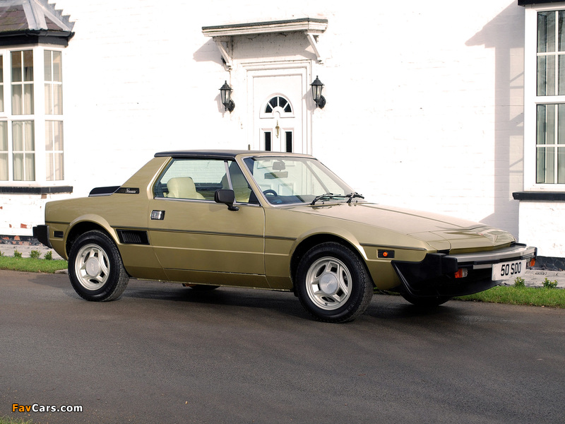 Pictures of Fiat X1/9 UK-spec (128) 1978–82 (800 x 600)