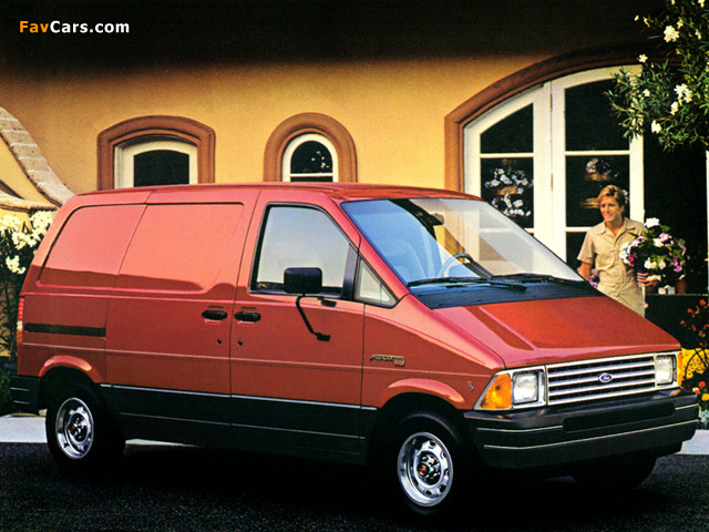 Pictures of Ford Aerostar Van 1986–91 (640 x 480)