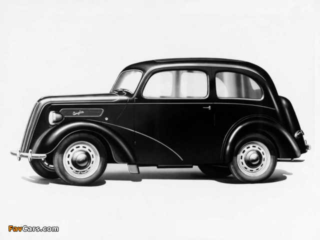 Ford Anglia Tudor Saloon (E494A) 1949–53 wallpapers (640 x 480)