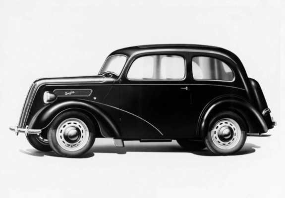 Ford Anglia Tudor Saloon (E494A) 1949–53 wallpapers