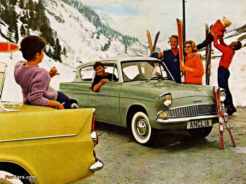 Ford Anglia Deluxe (105E) 1959–67 wallpapers (800 x 600)