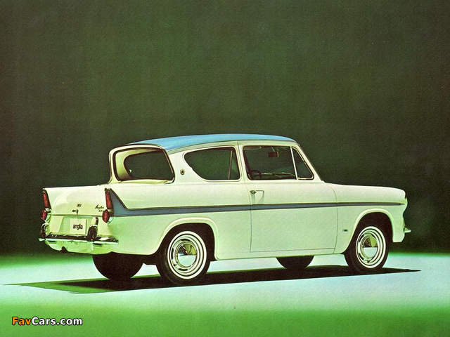 Ford Anglia Deluxe (105E) 1959–67 wallpapers (640 x 480)
