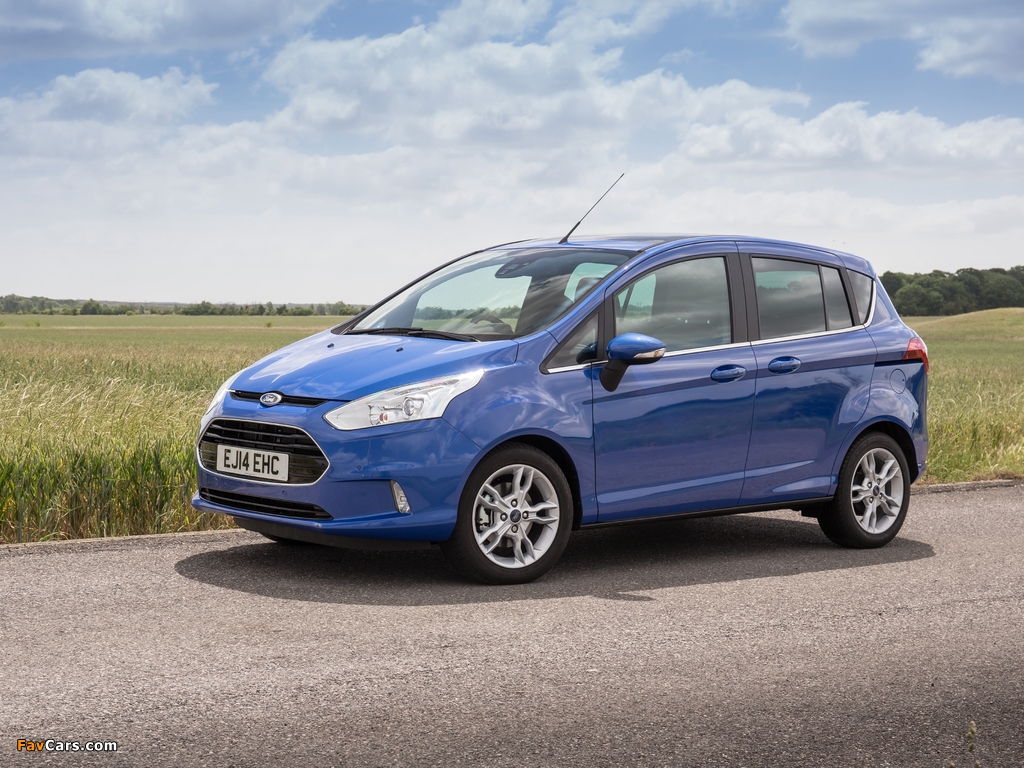 Ford B-MAX UK-spec 2012 images (1024 x 768)