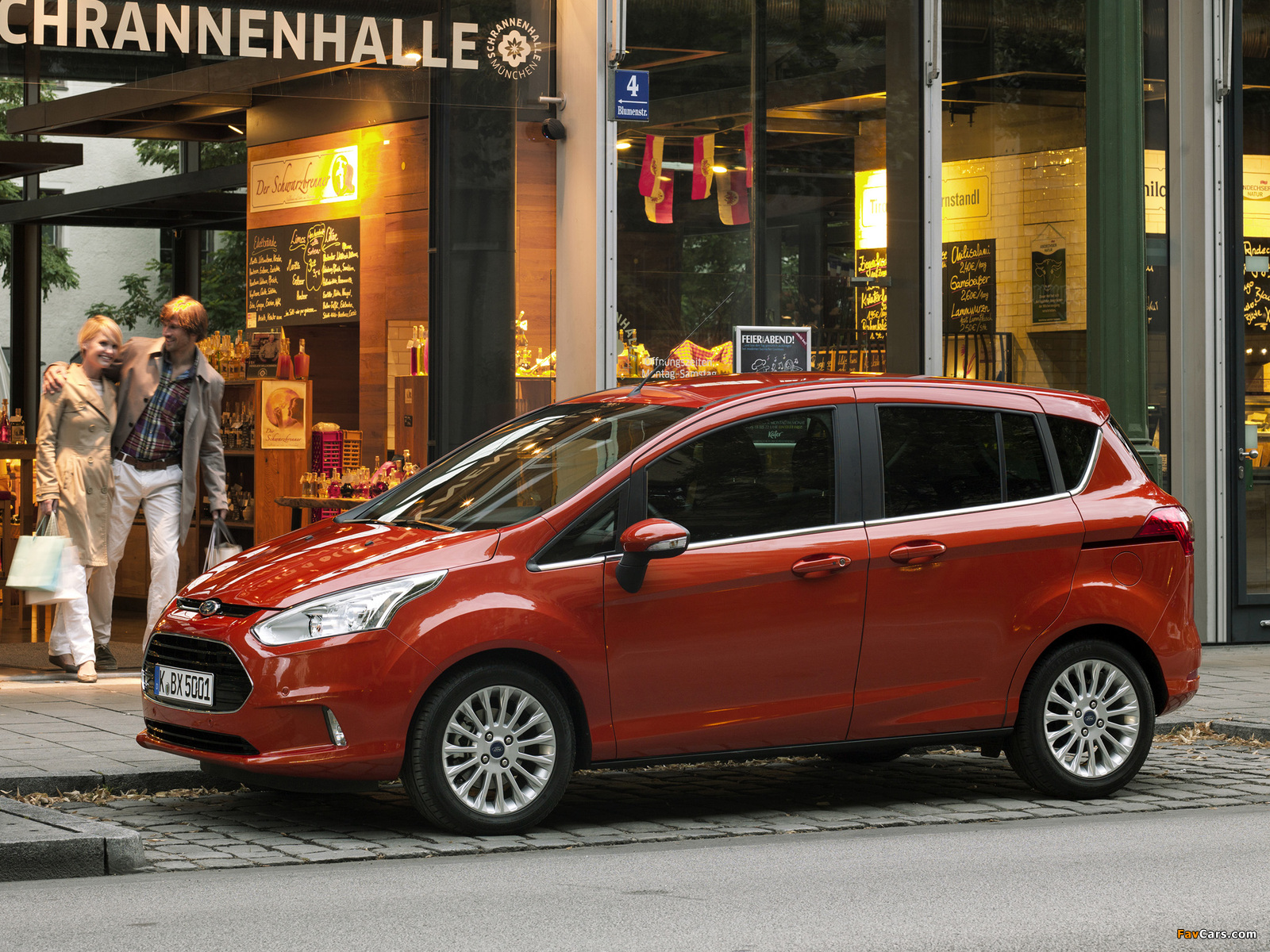 Ford B-MAX 2012 wallpapers (1600 x 1200)