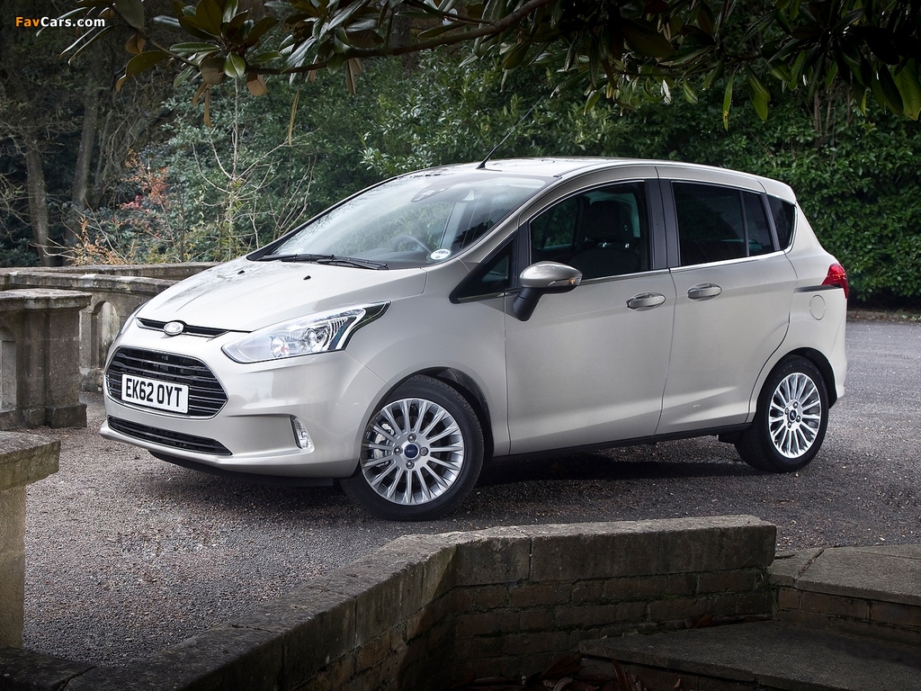 Images of Ford B-MAX UK-spec 2012 (1024 x 768)