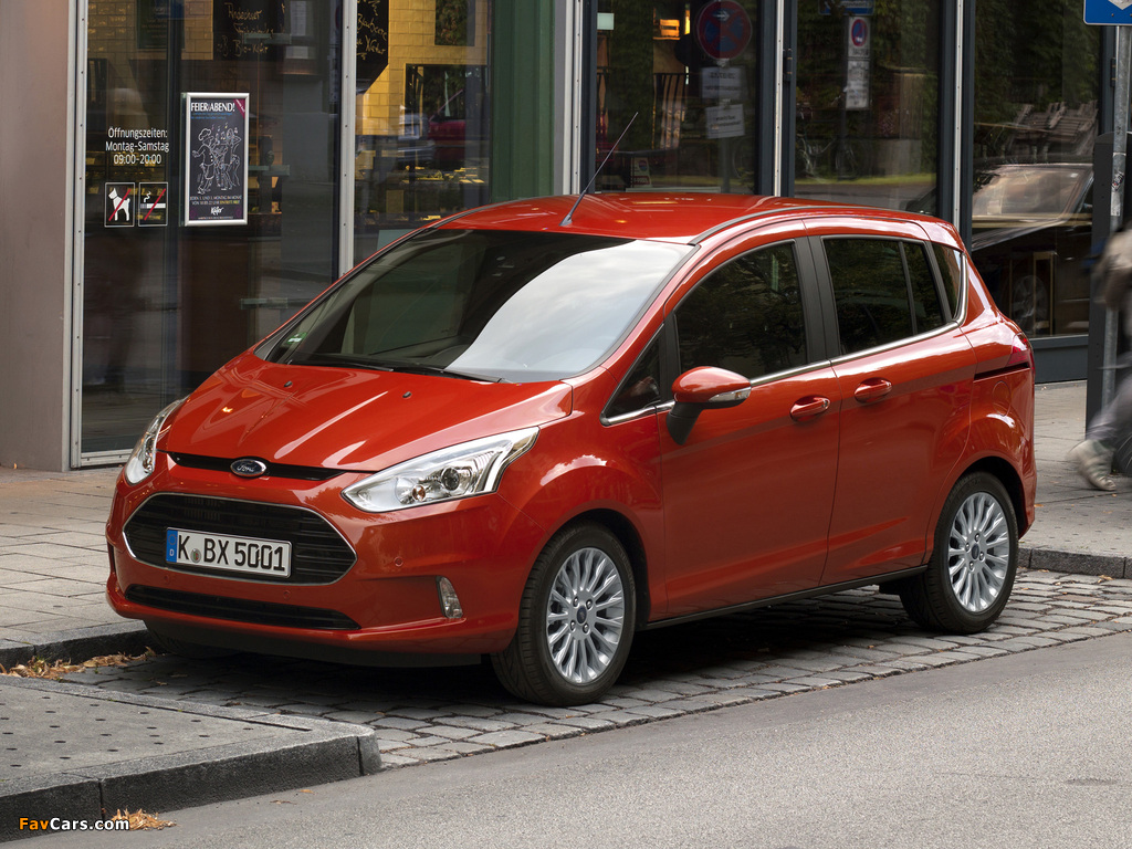Ford B-MAX 2012 wallpapers (1024 x 768)