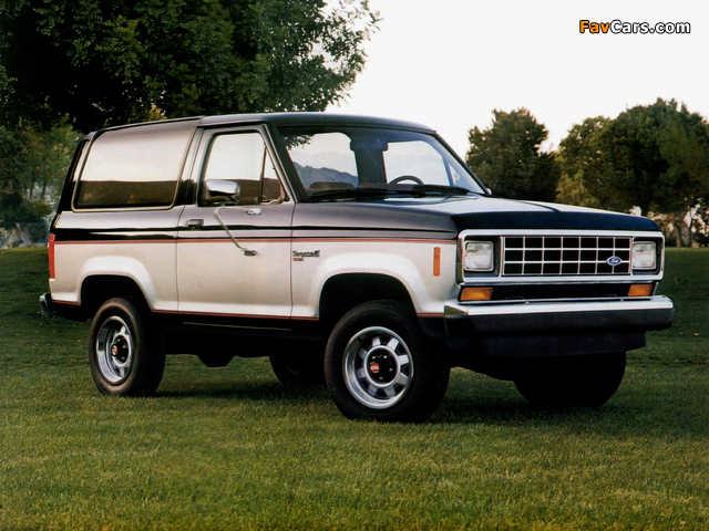 Ford Bronco II XLT 1988 pictures (640 x 480)