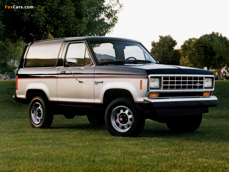 Ford Bronco II XLT 1988 pictures (800 x 600)
