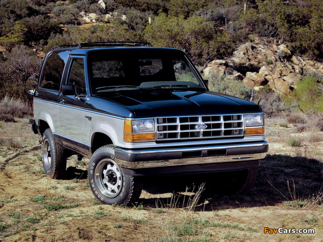 Ford Bronco II 1988–90 pictures (640 x 480)