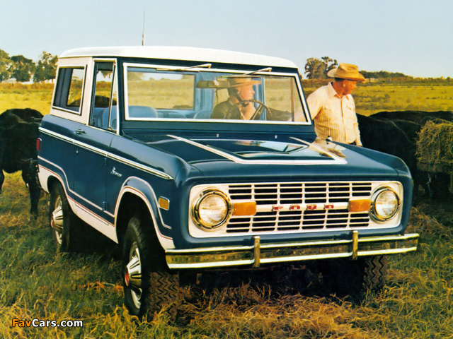 Ford Bronco 1966–77 images (640 x 480)