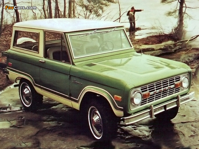 Ford Bronco 1966–77 photos (640 x 480)