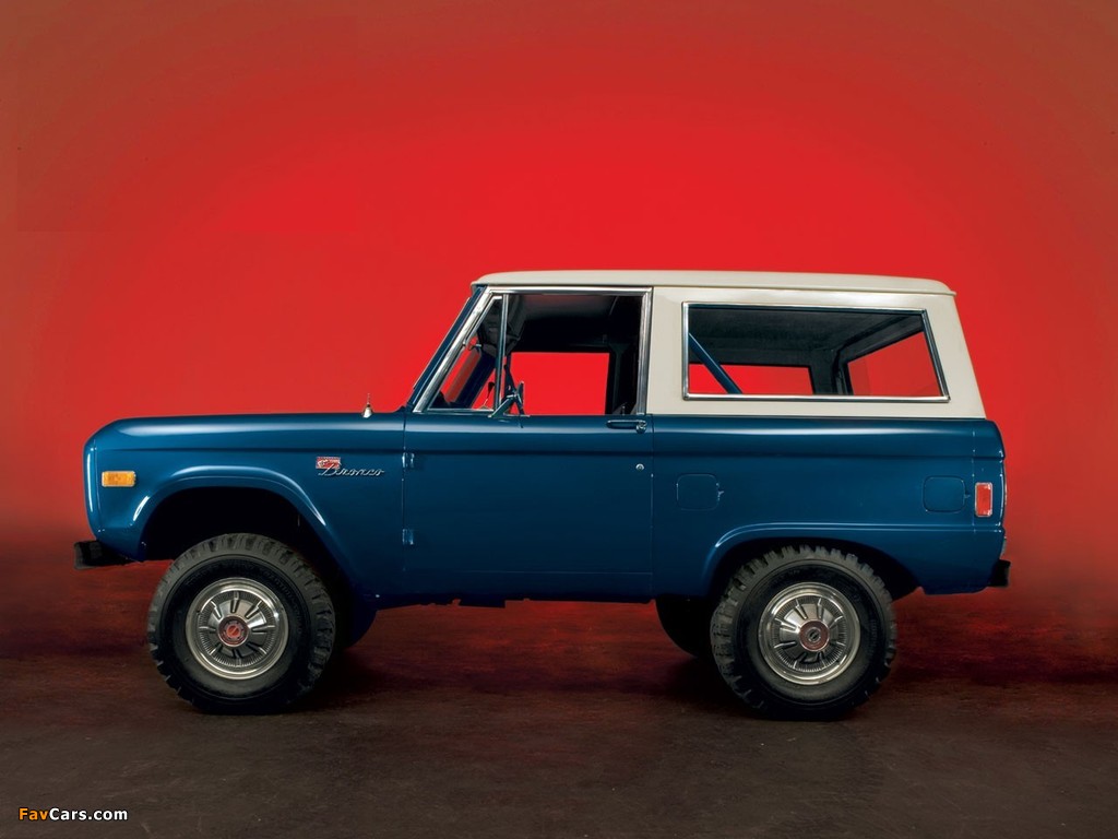 Ford Bronco 1966–77 wallpapers (1024 x 768)