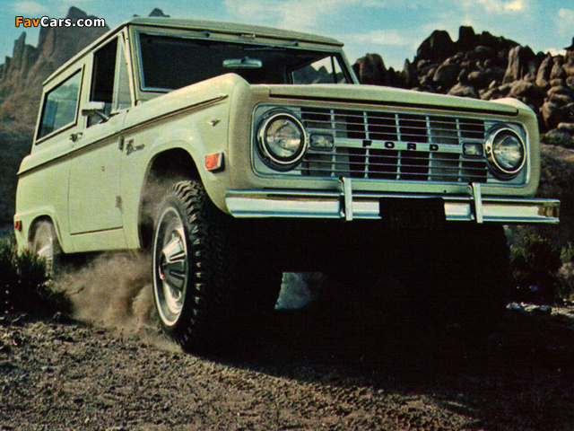 Ford Bronco 1966–77 wallpapers (640 x 480)