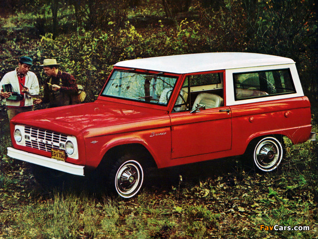 Ford Bronco Wagon (U15) 1967 images (640 x 480)
