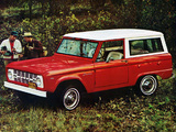 Ford Bronco Wagon (U15) 1967 images