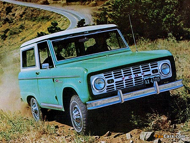 Ford Bronco Wagon (U15) 1967 photos (640 x 480)