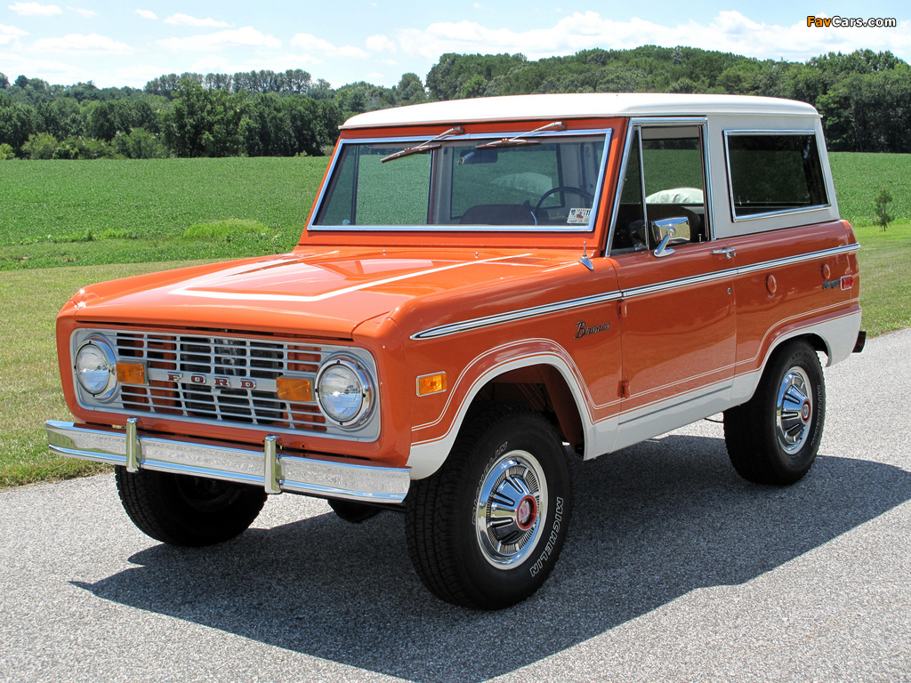 Ford Bronco Wagon 1974–76 pictures (1024 x 768)