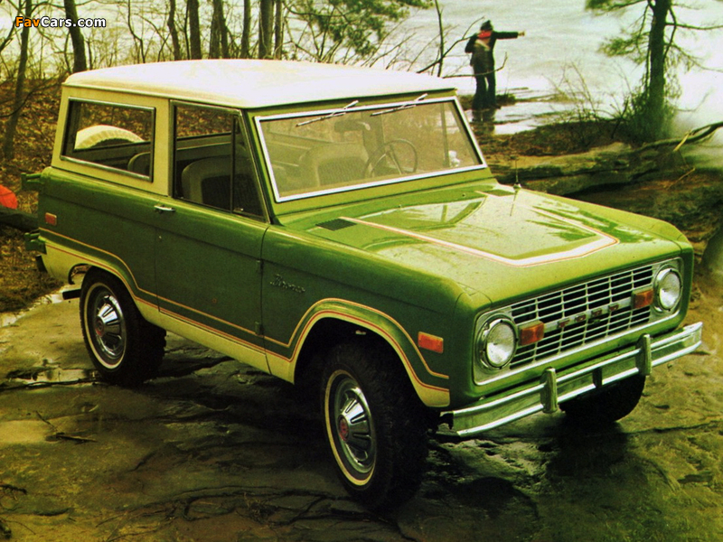 Ford Bronco Wagon 1974–76 wallpapers (800 x 600)
