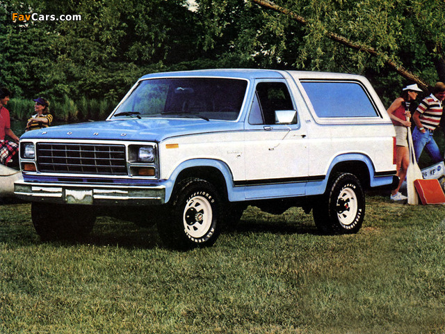 Ford Bronco 1980–86 wallpapers (640 x 480)
