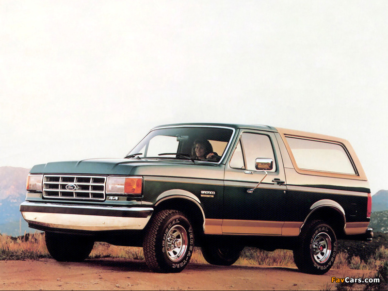 Photos of Ford Bronco 1987–91 (800 x 600)