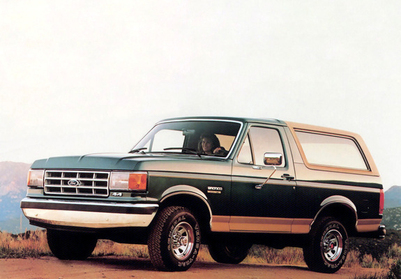 Photos of Ford Bronco 1987–91