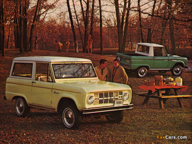 Pictures of Ford Bronco Wagon & Sports Utility 1966 (640 x 480)