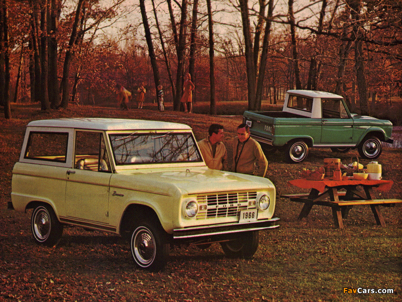 Pictures of Ford Bronco Wagon & Sports Utility 1966 (800 x 600)