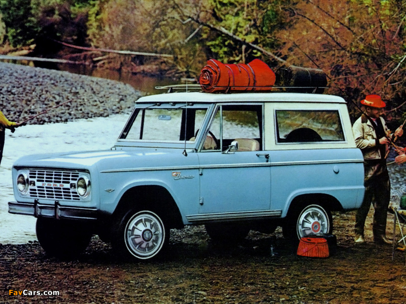 Pictures of Ford Bronco Wagon (U15) 1967 (800 x 600)