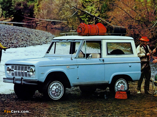 Pictures of Ford Bronco Wagon (U15) 1967 (640 x 480)