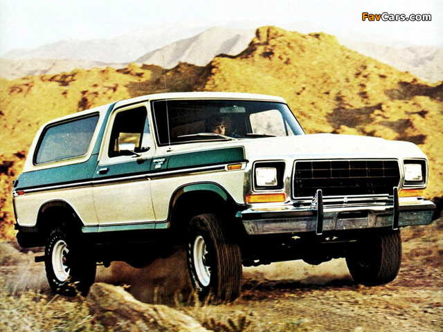 Pictures of Ford Bronco 1978–79 (640 x 480)