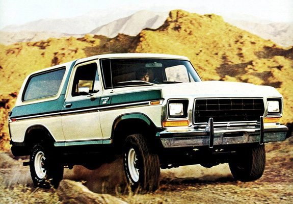 Pictures of Ford Bronco 1978–79