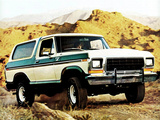 Pictures of Ford Bronco 1978–79