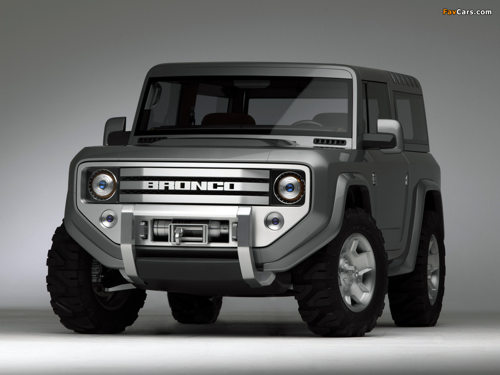 Pictures of Ford Bronco Concept 2004 (1024 x 768)