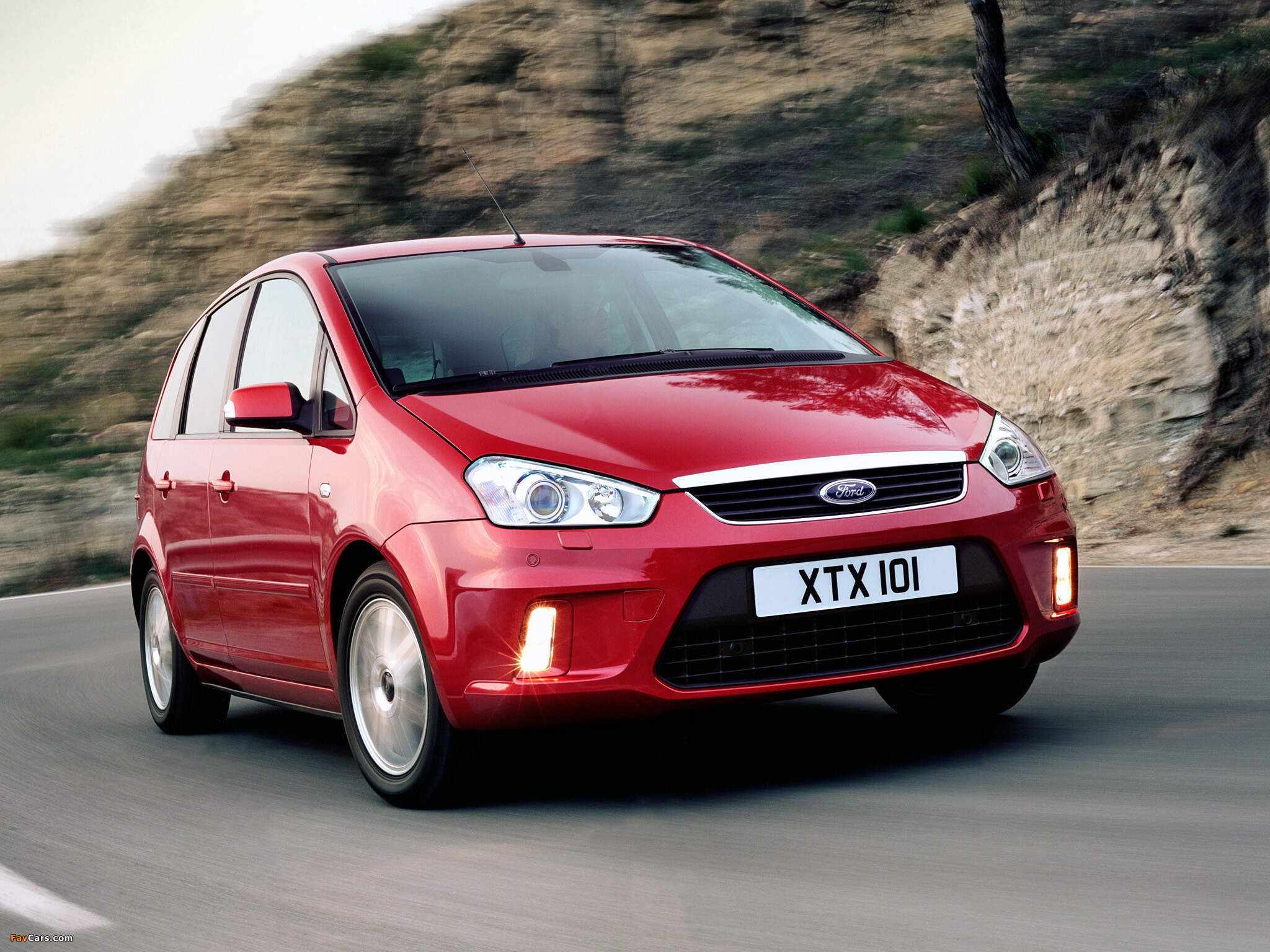 Ford C-MAX 2007–10 wallpapers (2048 x 1536)