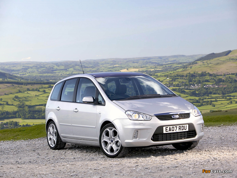 Ford C-MAX UK-spec 2007–10 wallpapers (800 x 600)