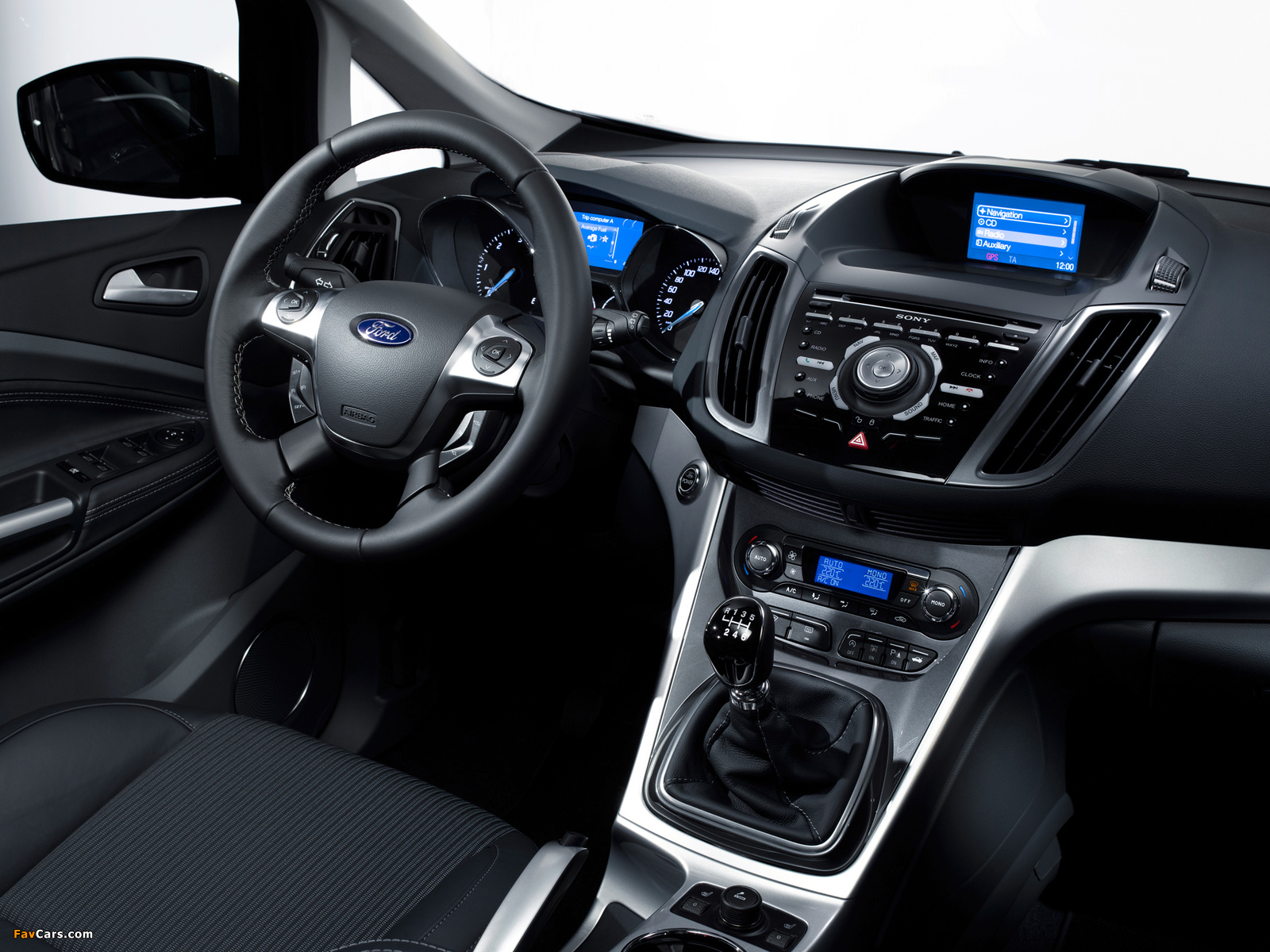 Ford Grand C-MAX 2010 wallpapers (1600 x 1200)