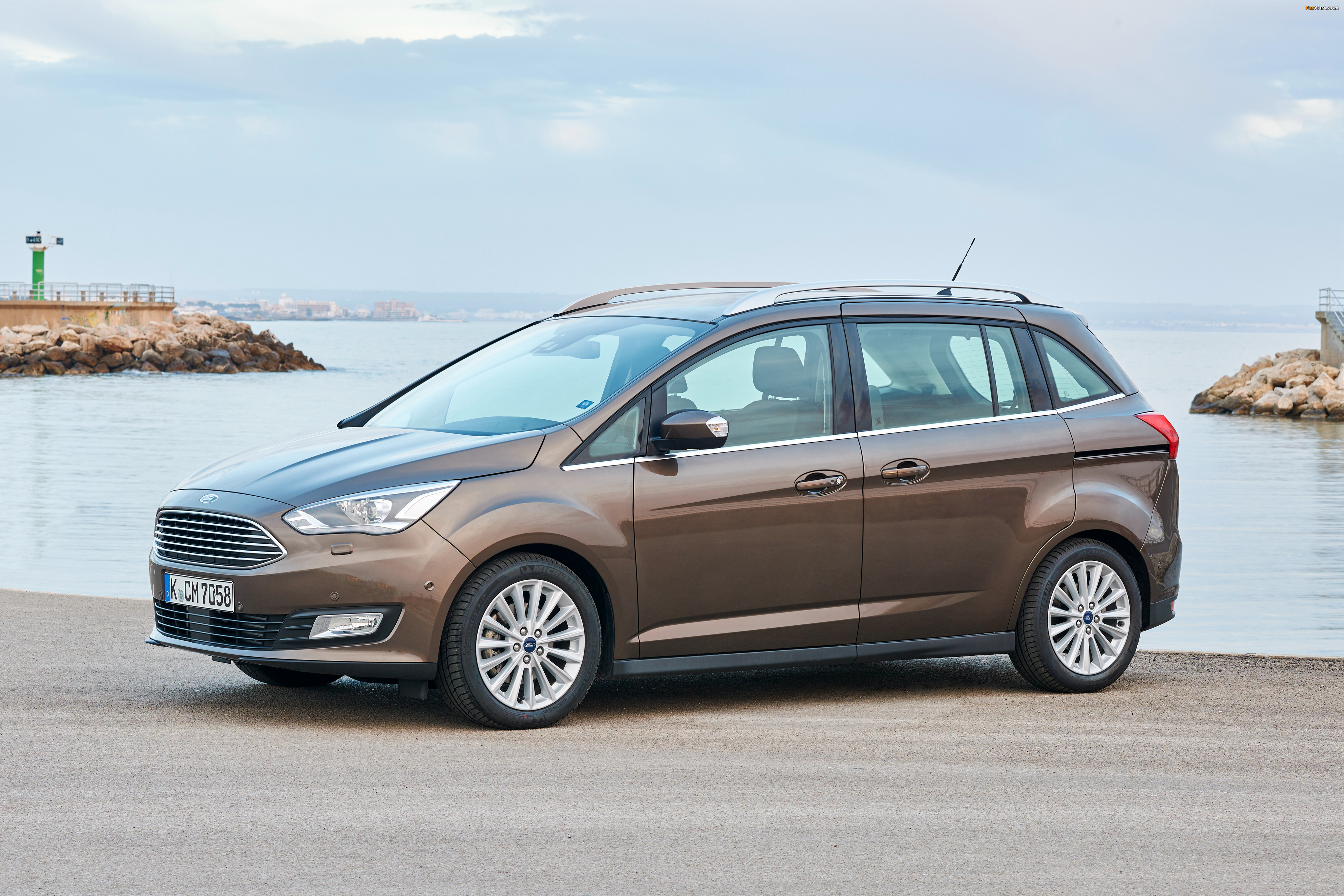 Ford Grand C-MAX 2015 wallpapers (4096 x 2731)