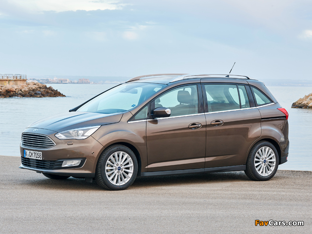 Ford Grand C-MAX 2015 wallpapers (640 x 480)